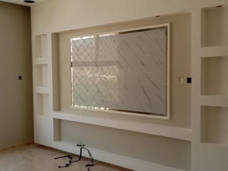 فوم استيل للجدران احدث ديكورات الفوم استيل أشكال عصرية