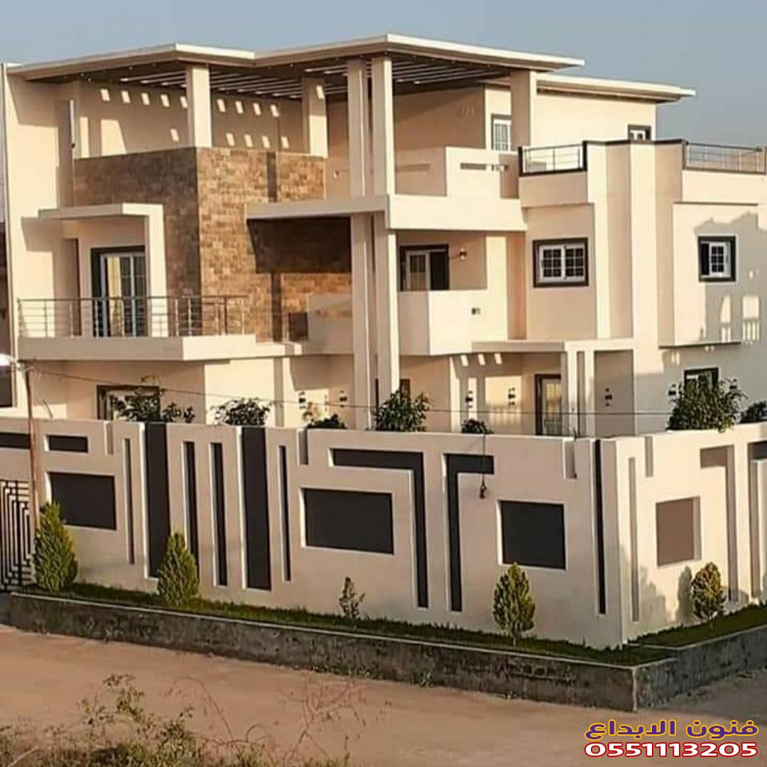 أجمل دهانات جوتن الخارجية لواجهات العمائر والفلل 0551113205