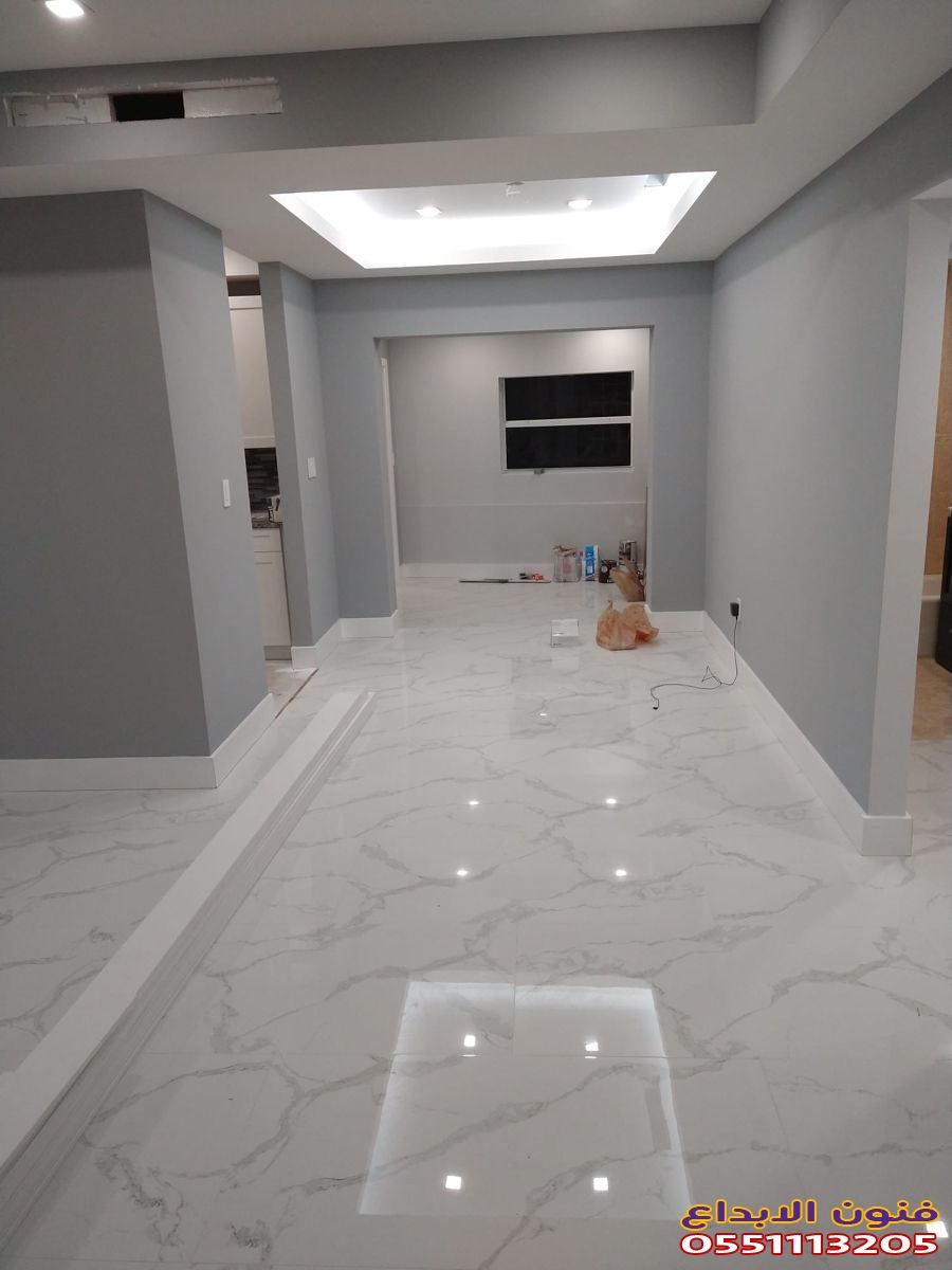 أصباغ جدران ناعمة بجدة – لمسات مطفية تخفي العيوب