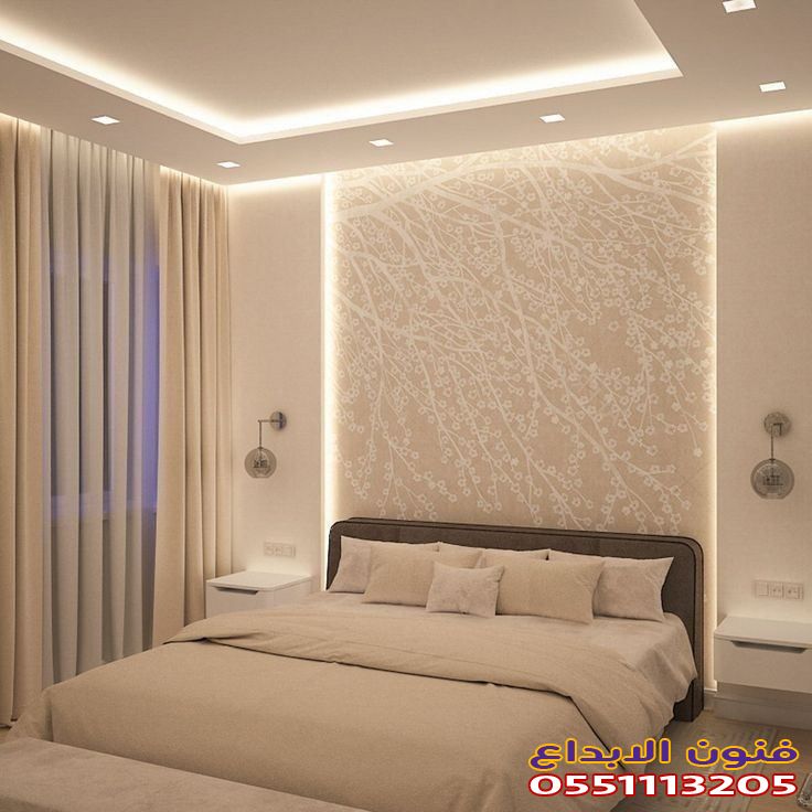 دهانات غرف نوم هادئة بجدة – ألوان راقية تساعد على الهدوء والاسترخاء