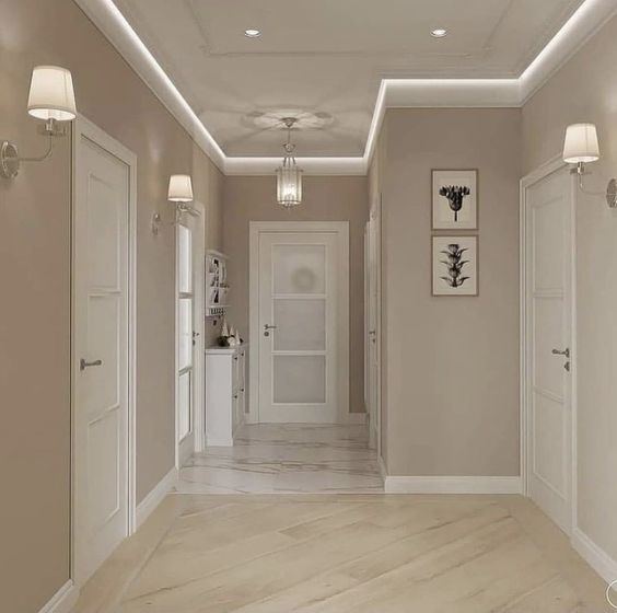 معلم دهانات حوائط جدران غرف صالات داخلية بتصاميم حديثة